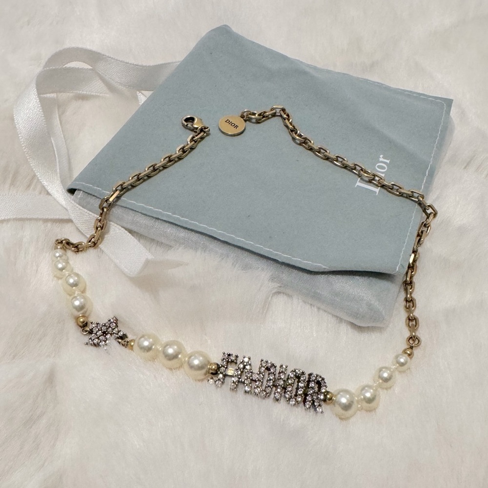 Christian Dior J'Adior Choker Necklace